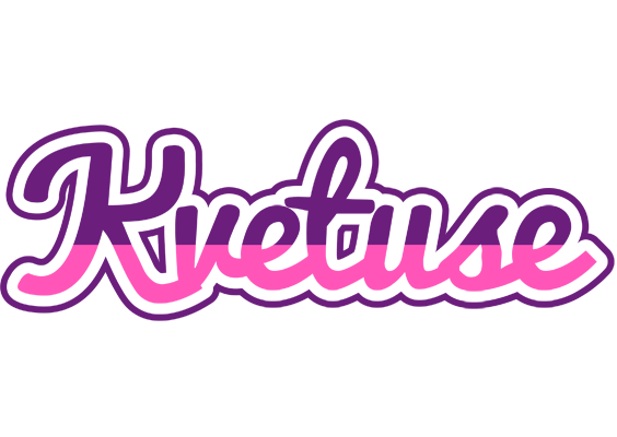 Kvetuse cheerful logo