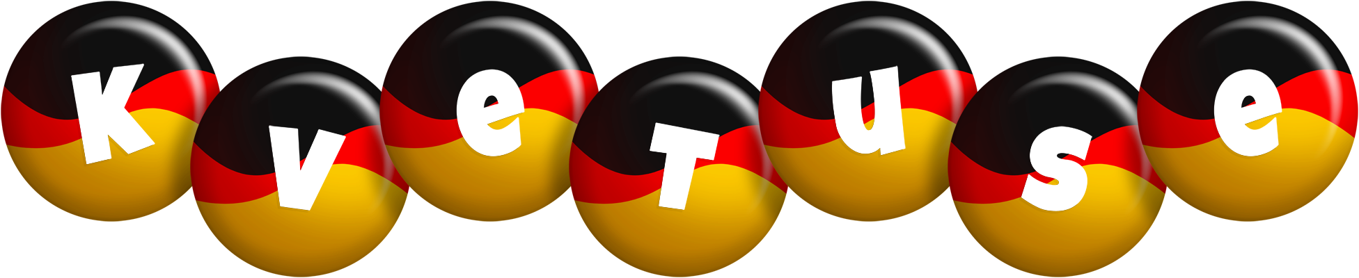 Kvetuse german logo