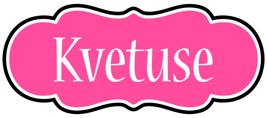Kvetuse invitation logo