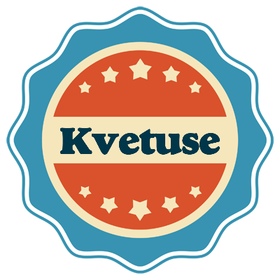 Kvetuse labels logo