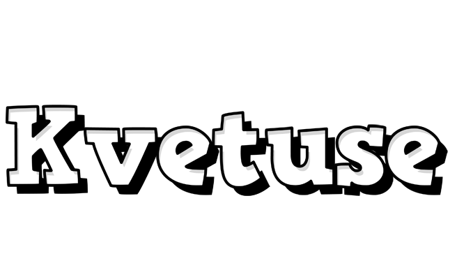 Kvetuse snowing logo