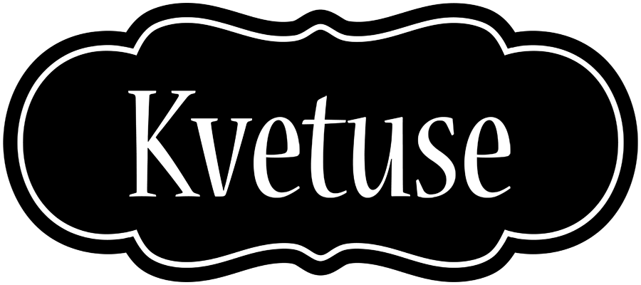 Kvetuse welcome logo