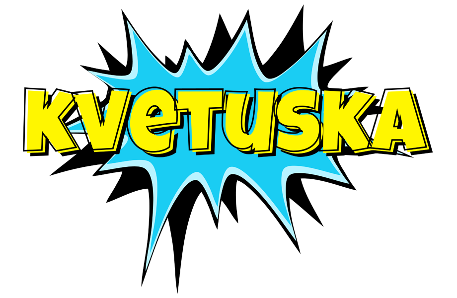 Kvetuska amazing logo