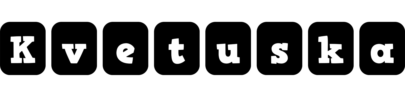Kvetuska box logo
