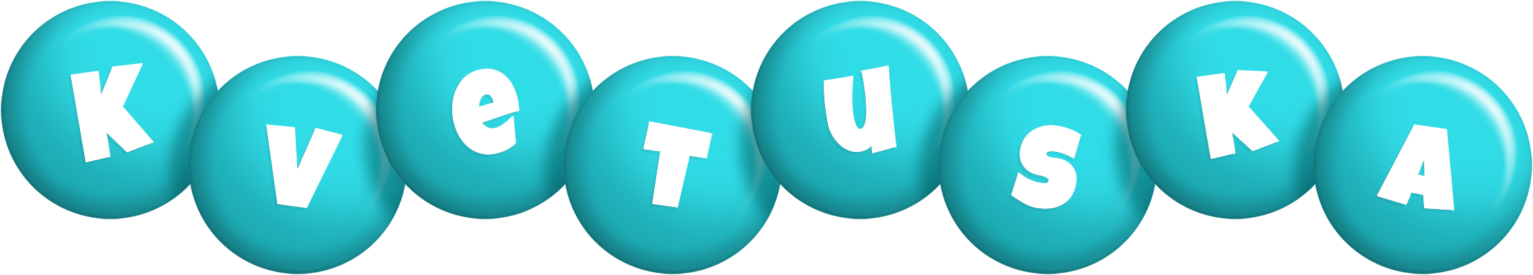 Kvetuska candy-azur logo