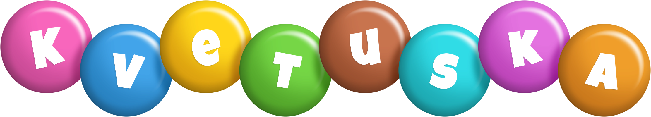 Kvetuska candy logo