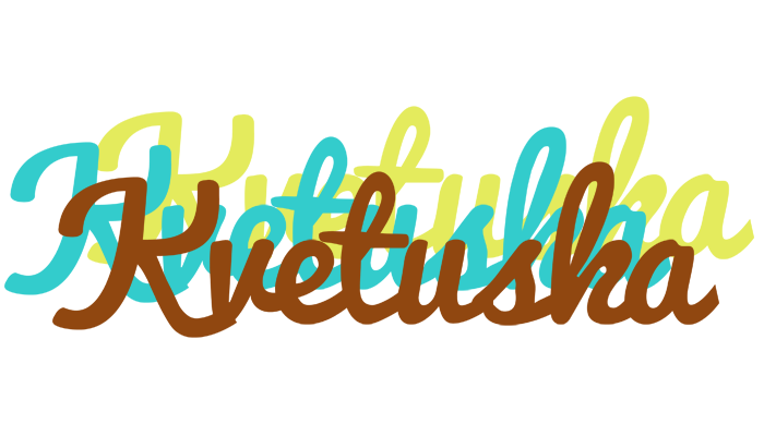 Kvetuska cupcake logo