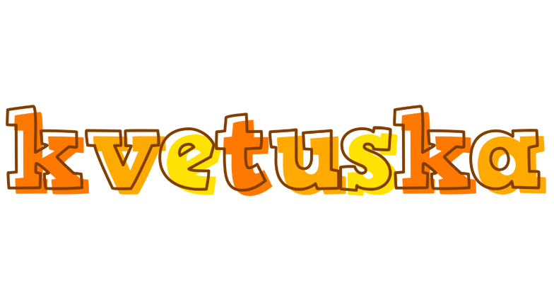 Kvetuska desert logo