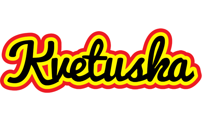 Kvetuska flaming logo