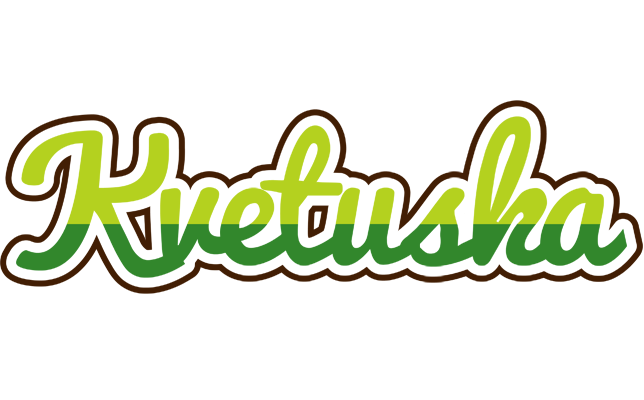 Kvetuska golfing logo