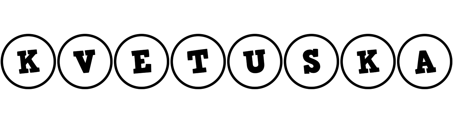Kvetuska handy logo