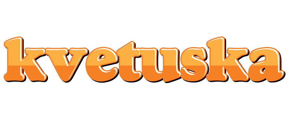 Kvetuska orange logo