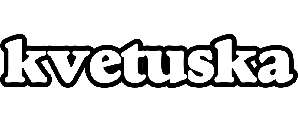 Kvetuska panda logo