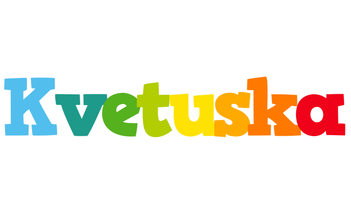 Kvetuska rainbows logo