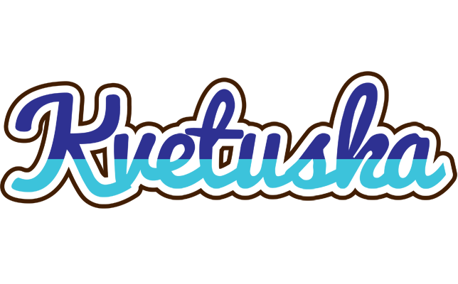 Kvetuska raining logo