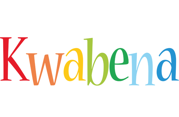 Kwabena birthday logo