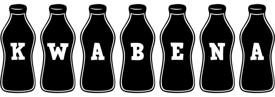 Kwabena bottle logo