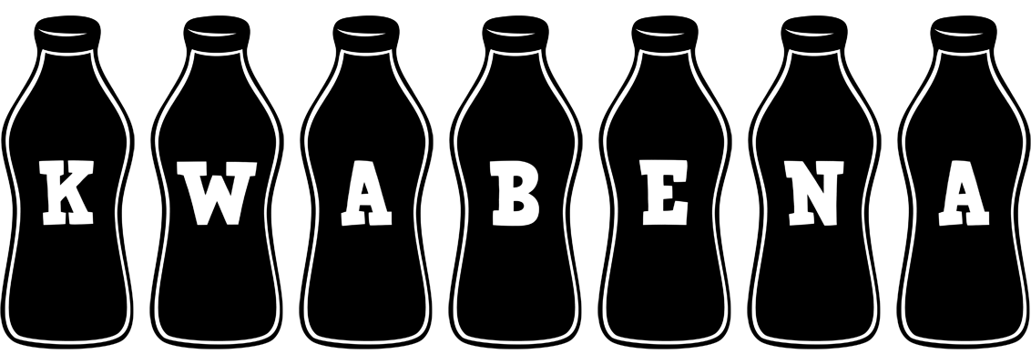Kwabena bottle logo