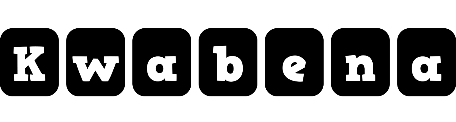 Kwabena box logo