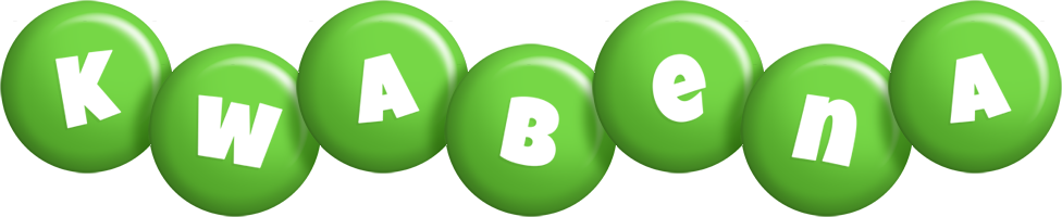 Kwabena candy-green logo
