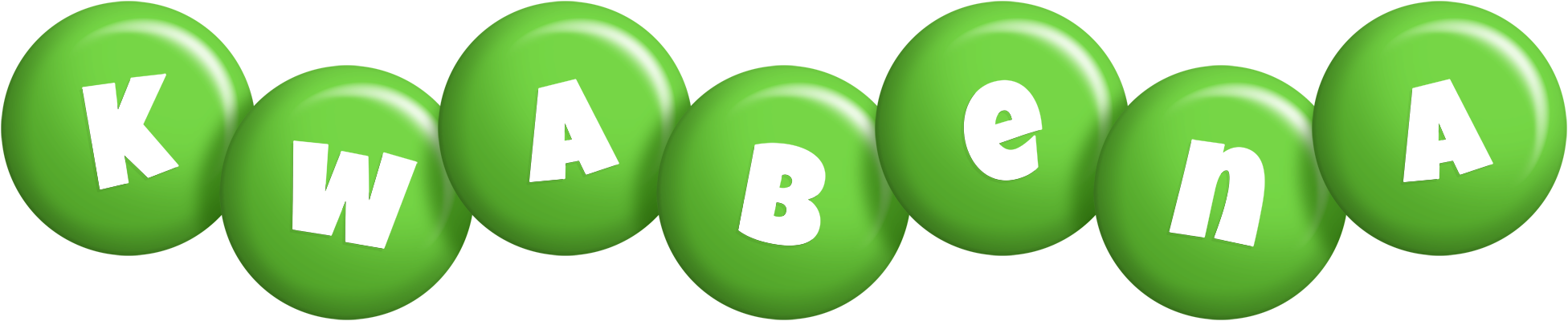 Kwabena candy-green logo