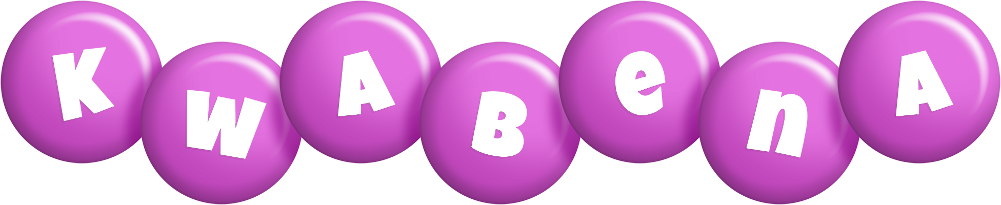 Kwabena candy-purple logo