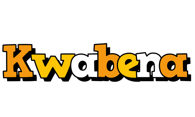 Kwabena cartoon logo
