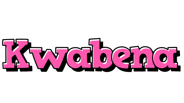 Kwabena girlish logo
