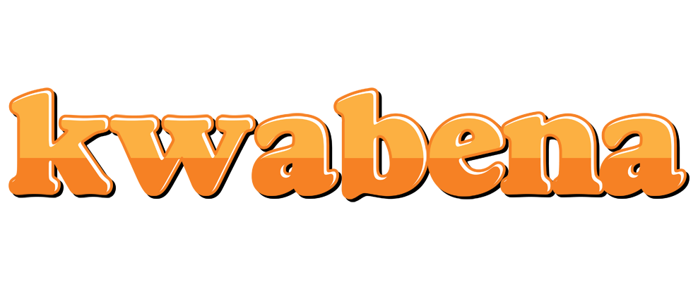 Kwabena orange logo