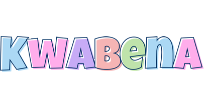 Kwabena pastel logo