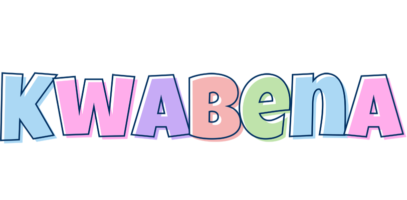 Kwabena pastel logo