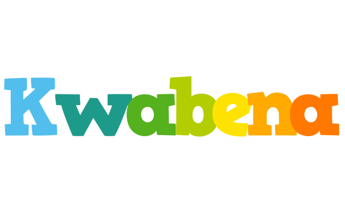 Kwabena rainbows logo