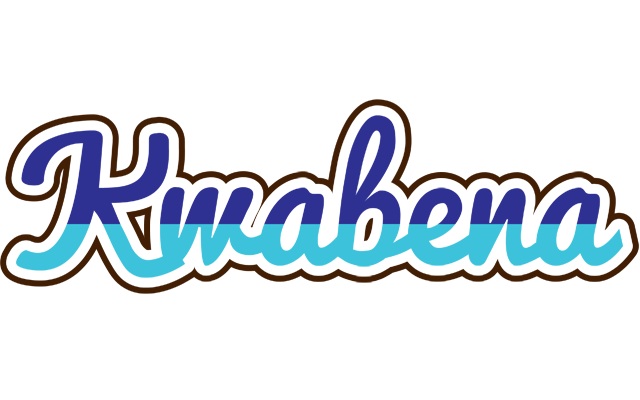 Kwabena raining logo