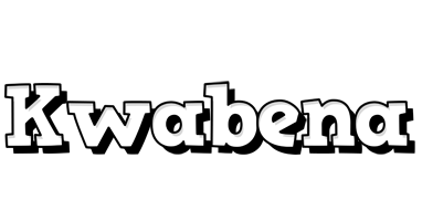 Kwabena snowing logo