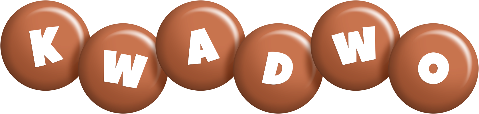 Kwadwo candy-brown logo