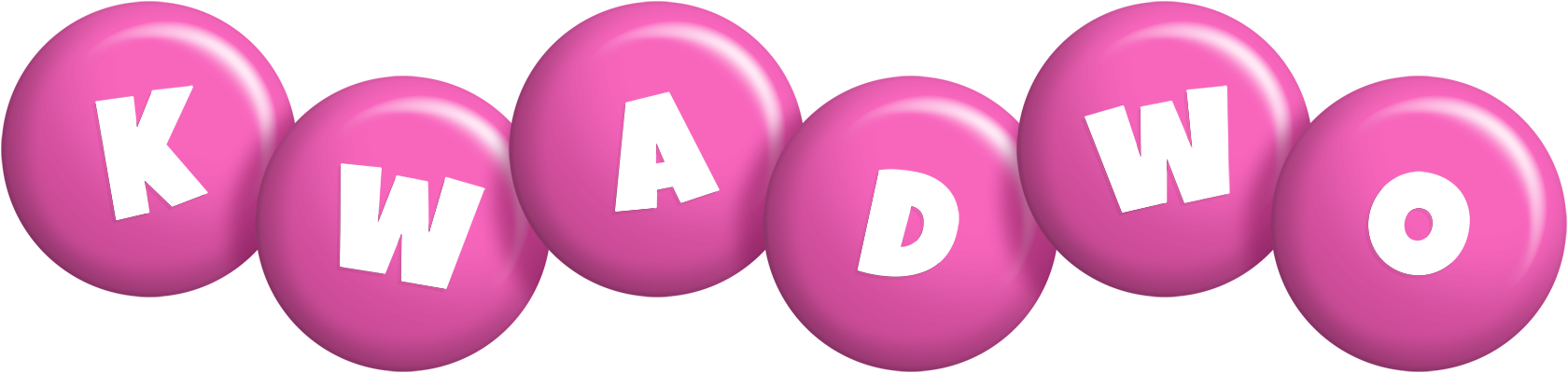Kwadwo candy-pink logo