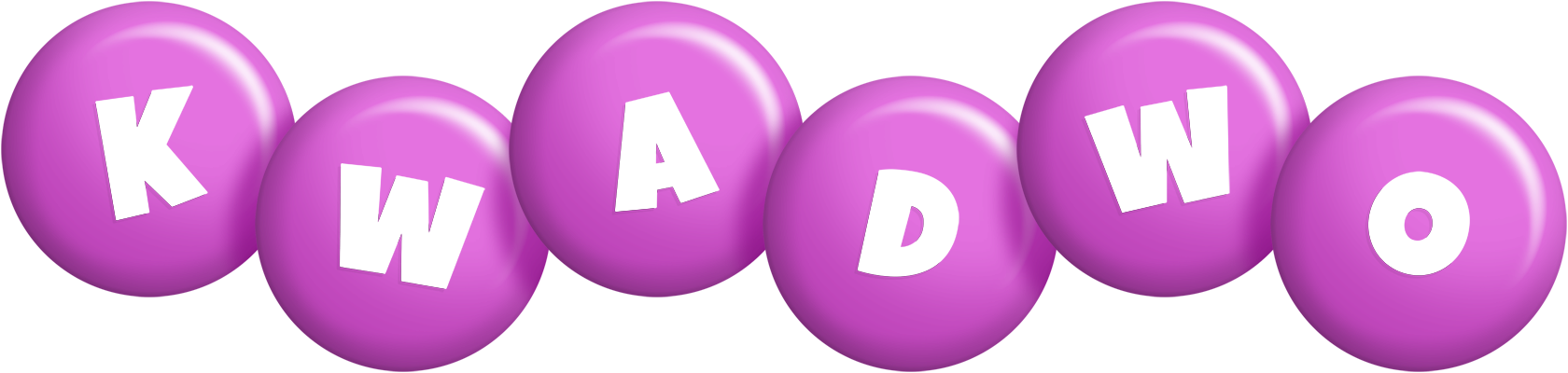 Kwadwo candy-purple logo