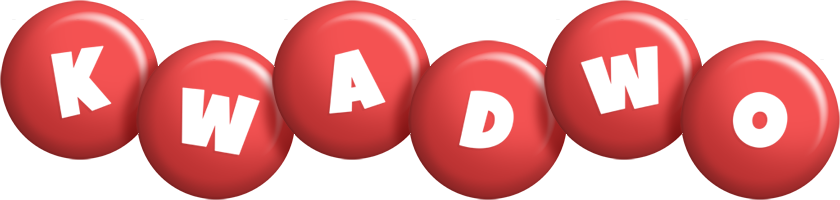 Kwadwo candy-red logo