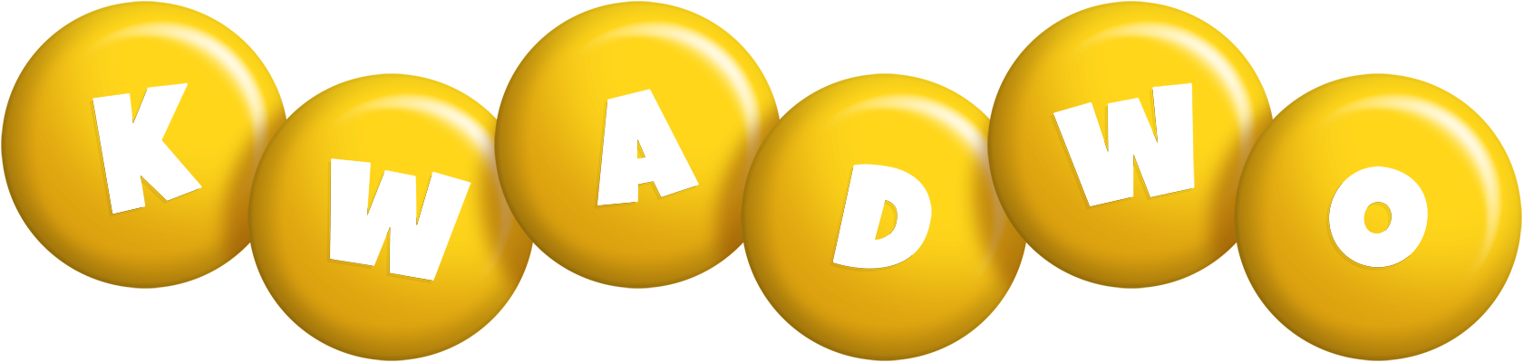 Kwadwo candy-yellow logo