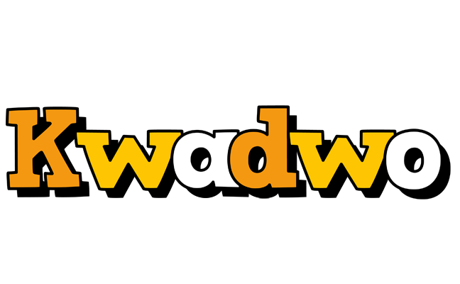 Kwadwo cartoon logo