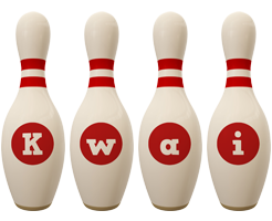 Kwai bowling-pin logo