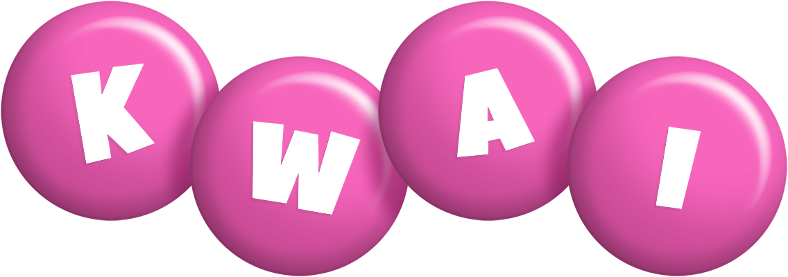 Kwai candy-pink logo