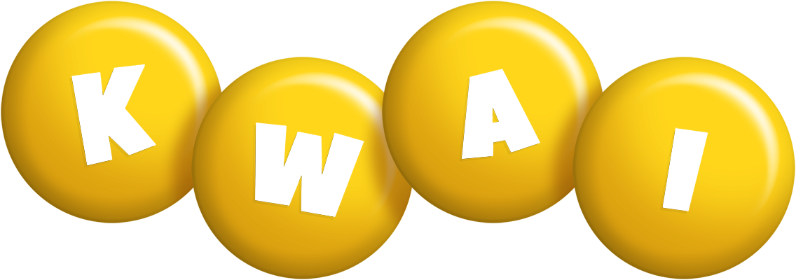 Kwai candy-yellow logo