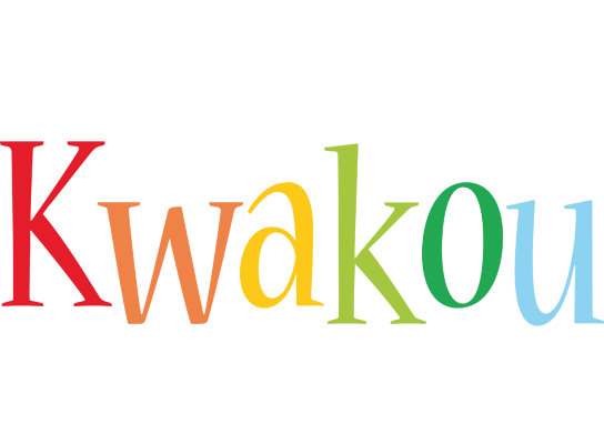 Kwakou birthday logo