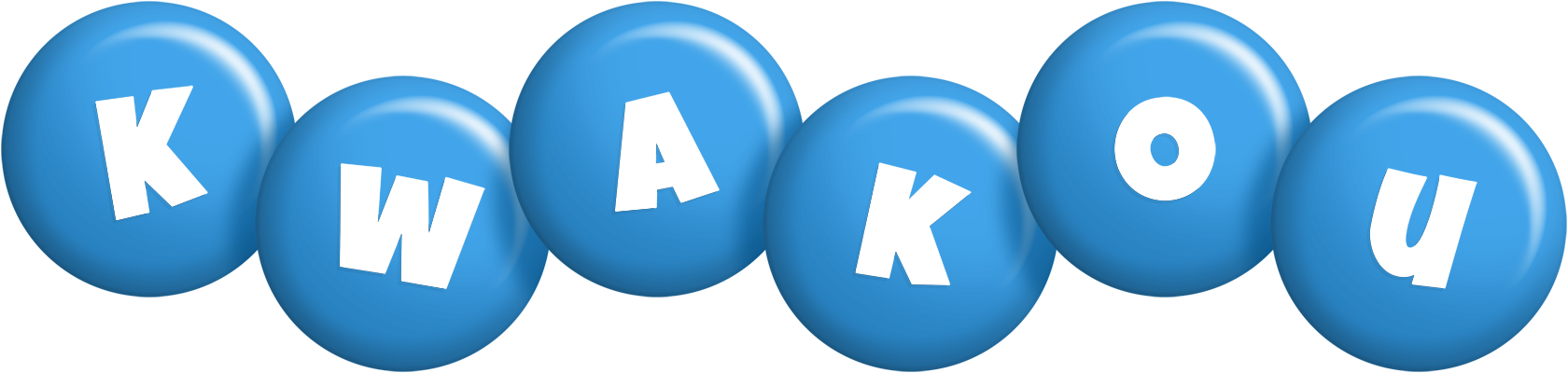 Kwakou candy-blue logo