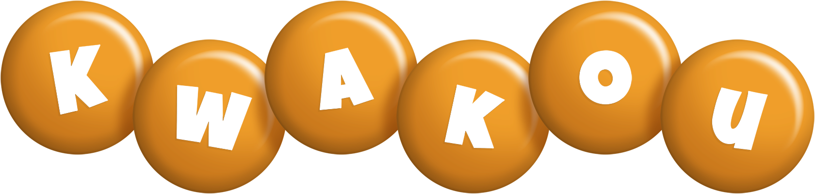 Kwakou candy-orange logo
