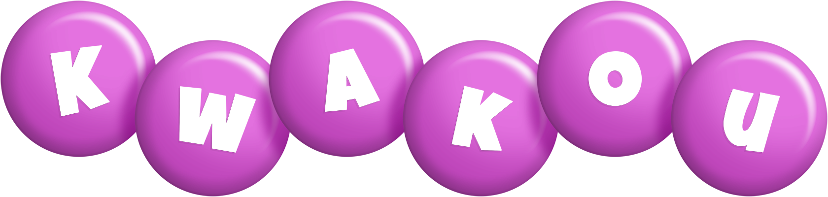 Kwakou candy-purple logo