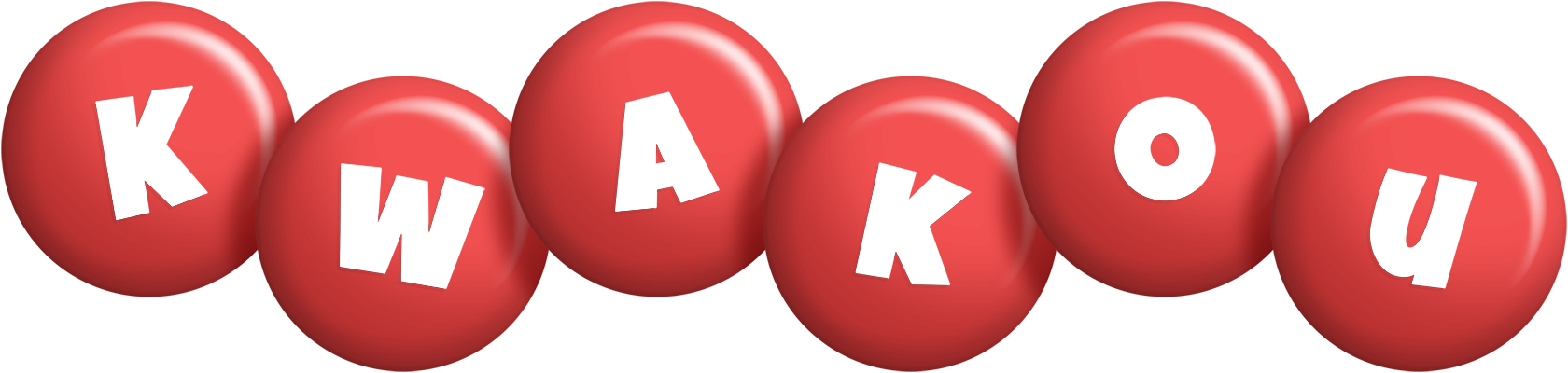 Kwakou candy-red logo