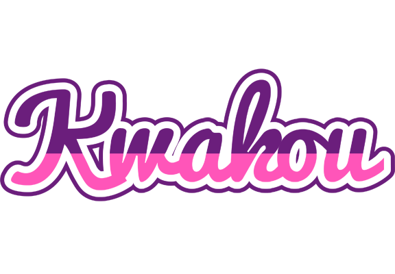 Kwakou cheerful logo
