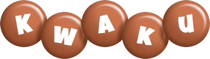 Kwaku candy-brown logo